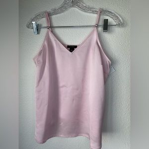 PINK SLEEVELESS BLOUSE / HALOGEN